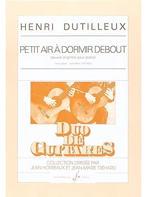Petit air à dormir debout - transcription pour deux guitares